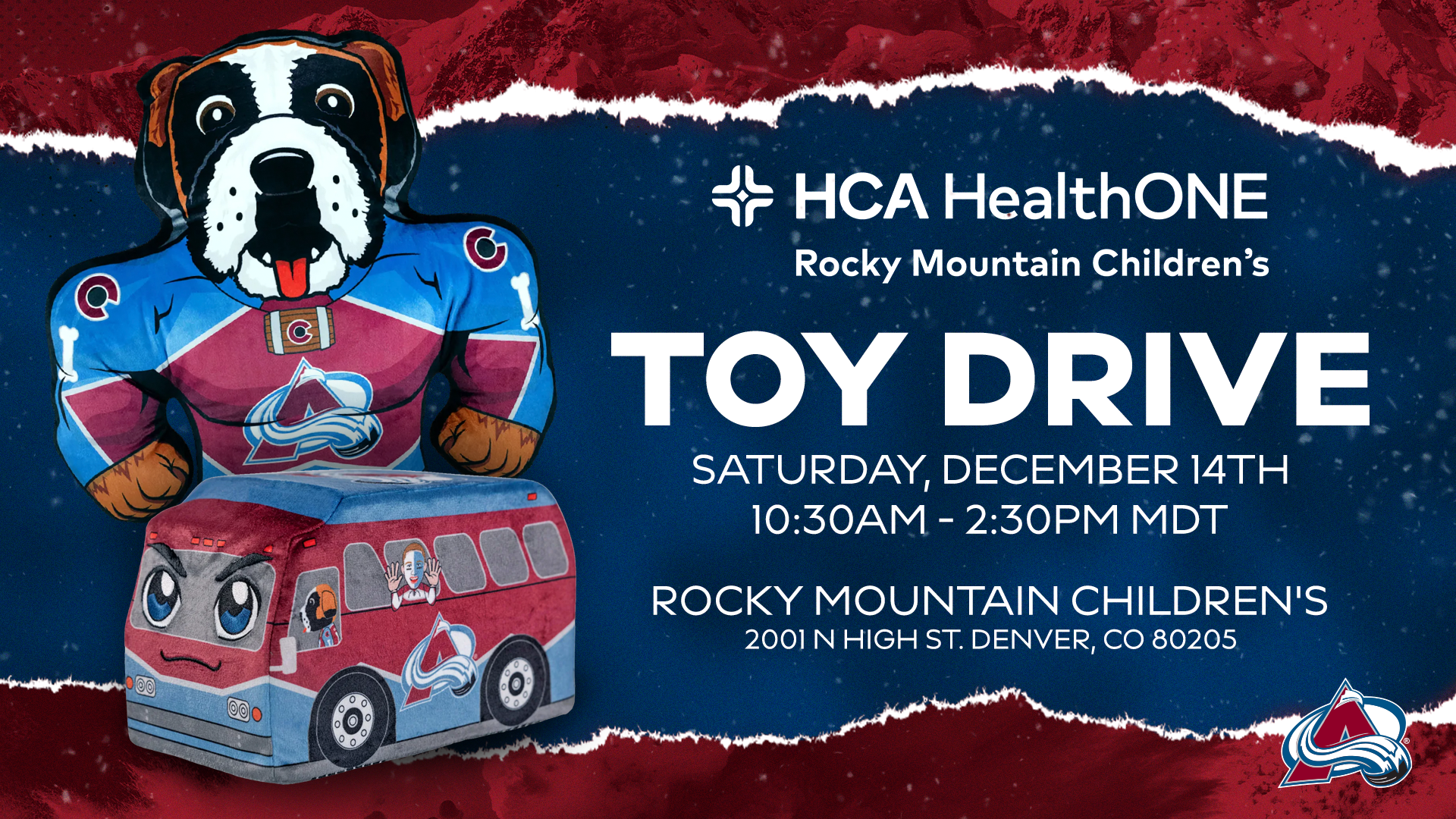 Rocky Mountain Children’s Annual Toy Drive  