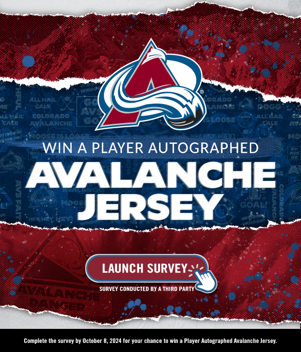 Win An Autographed Avalanche Jersey