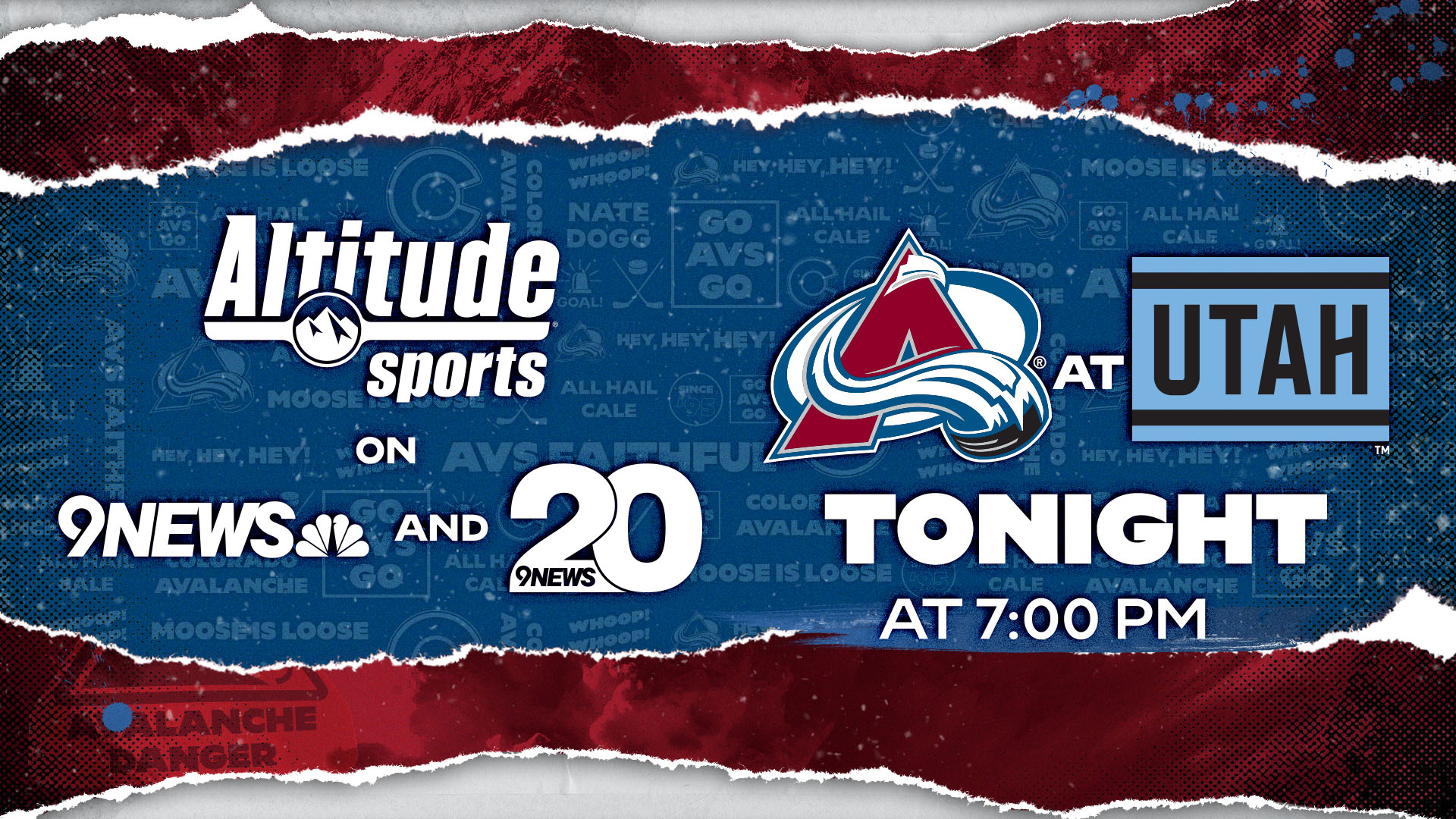 Watch the Avs on 9NEWS 