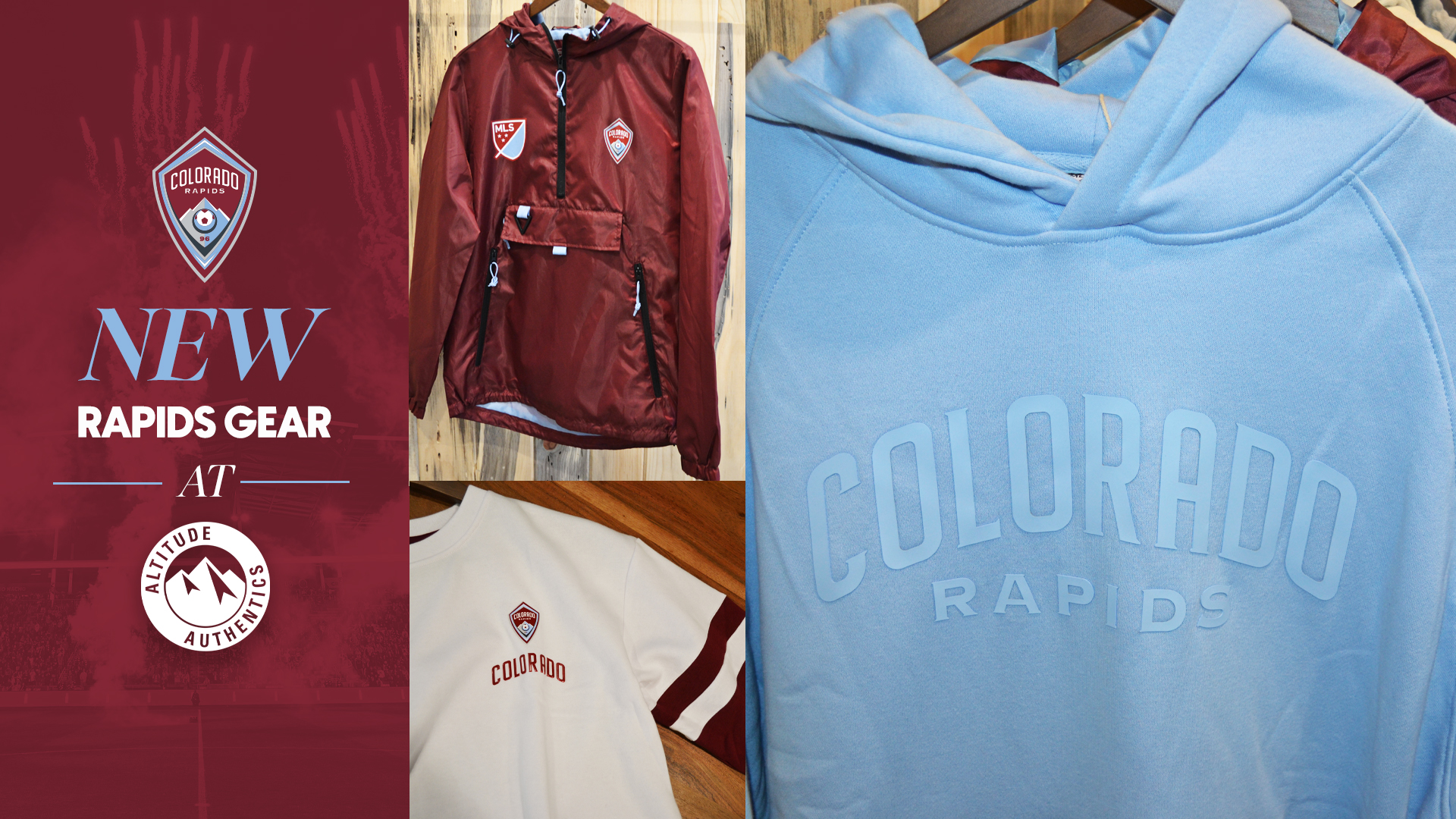 Rep the Rapids in Style at Altitude Authentics 