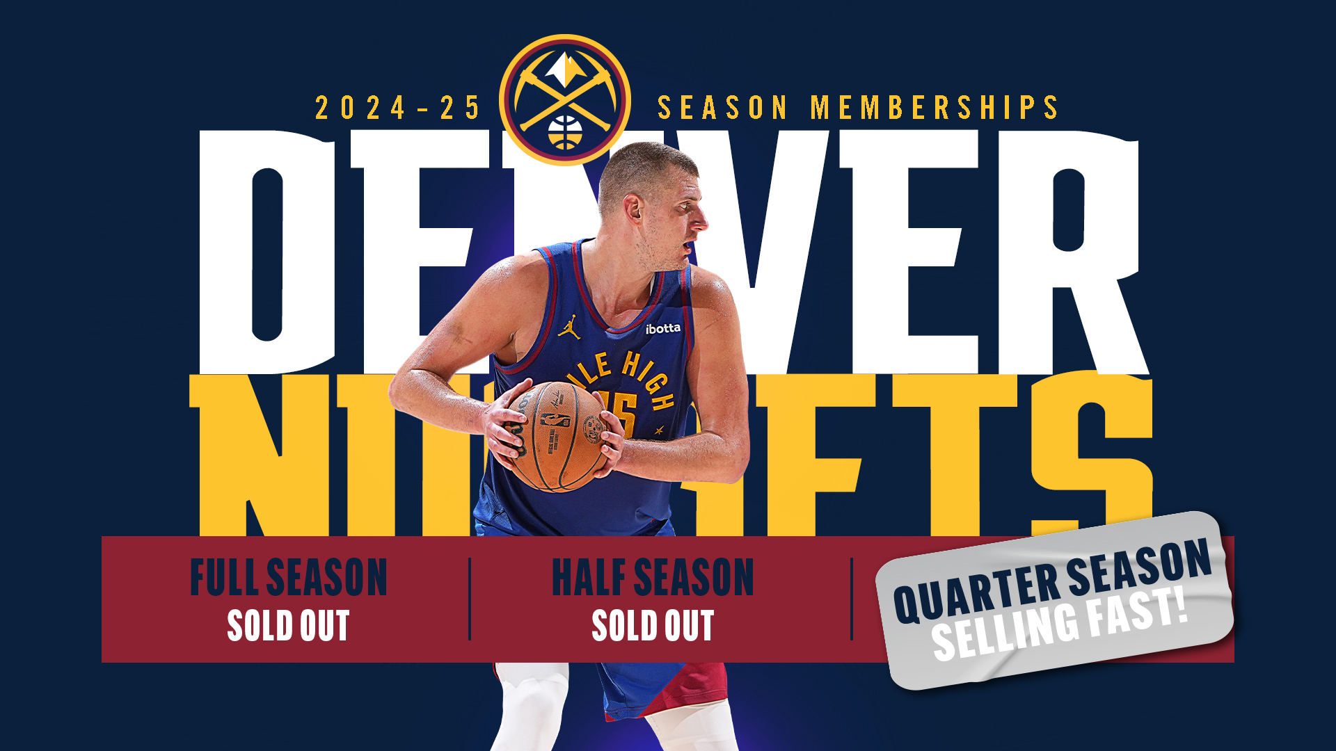 Denver Nuggets Quarter Membeships