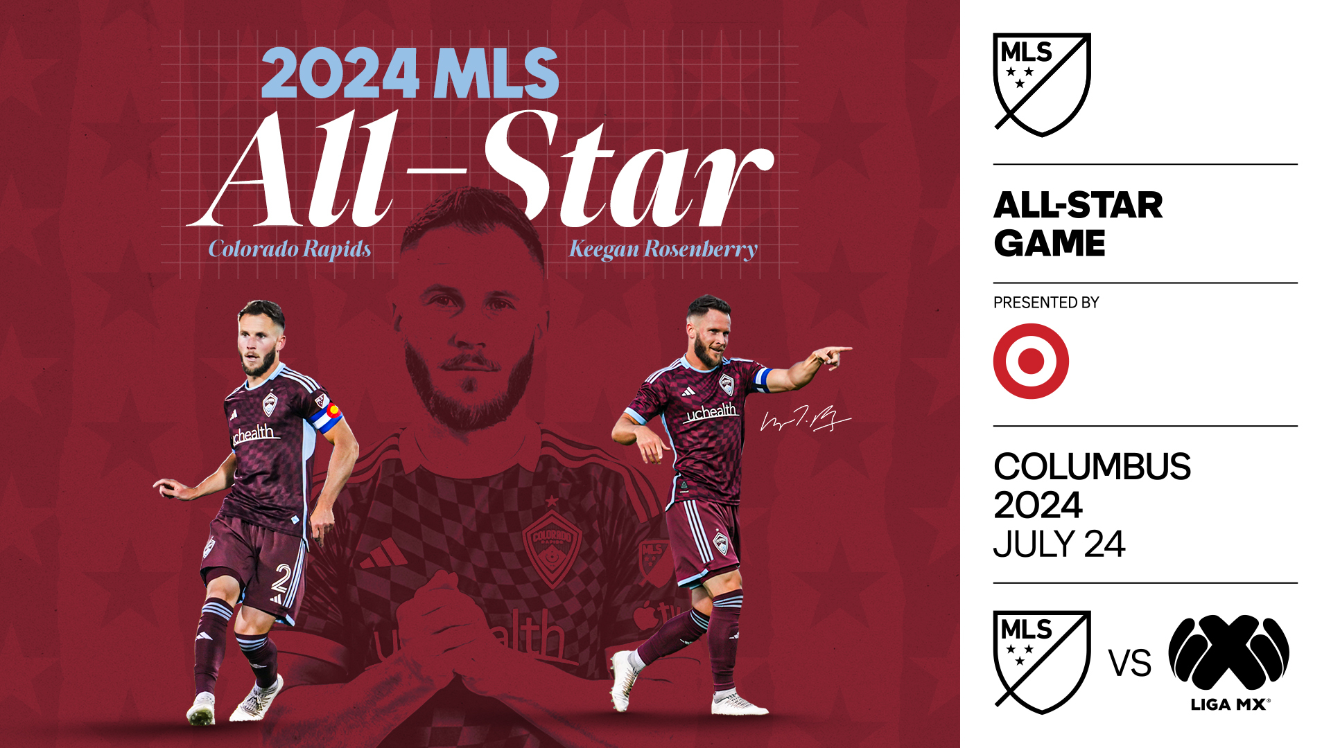 Captain Keegan Rosenberry Called Up to 2024 MLS All-Star Game