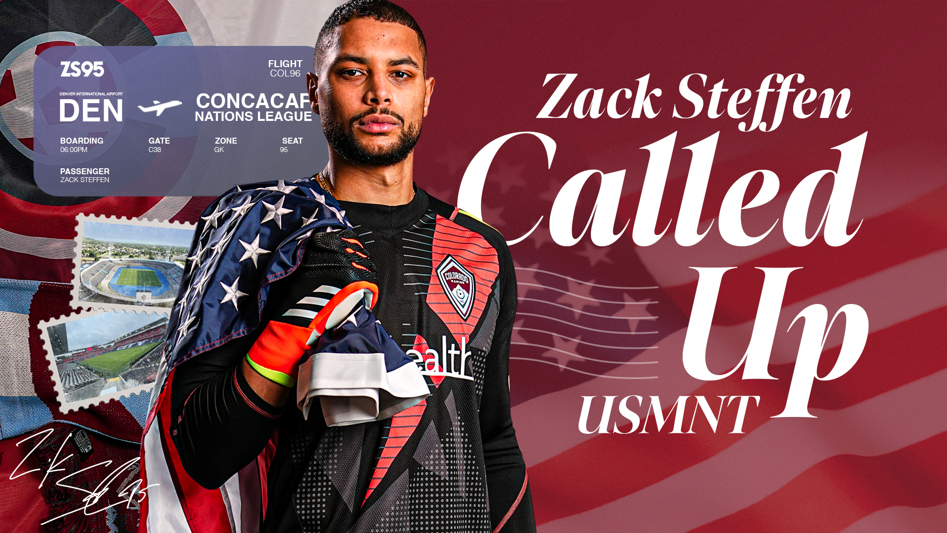 Zack Steffen called up to U.S. Men’s National Team 