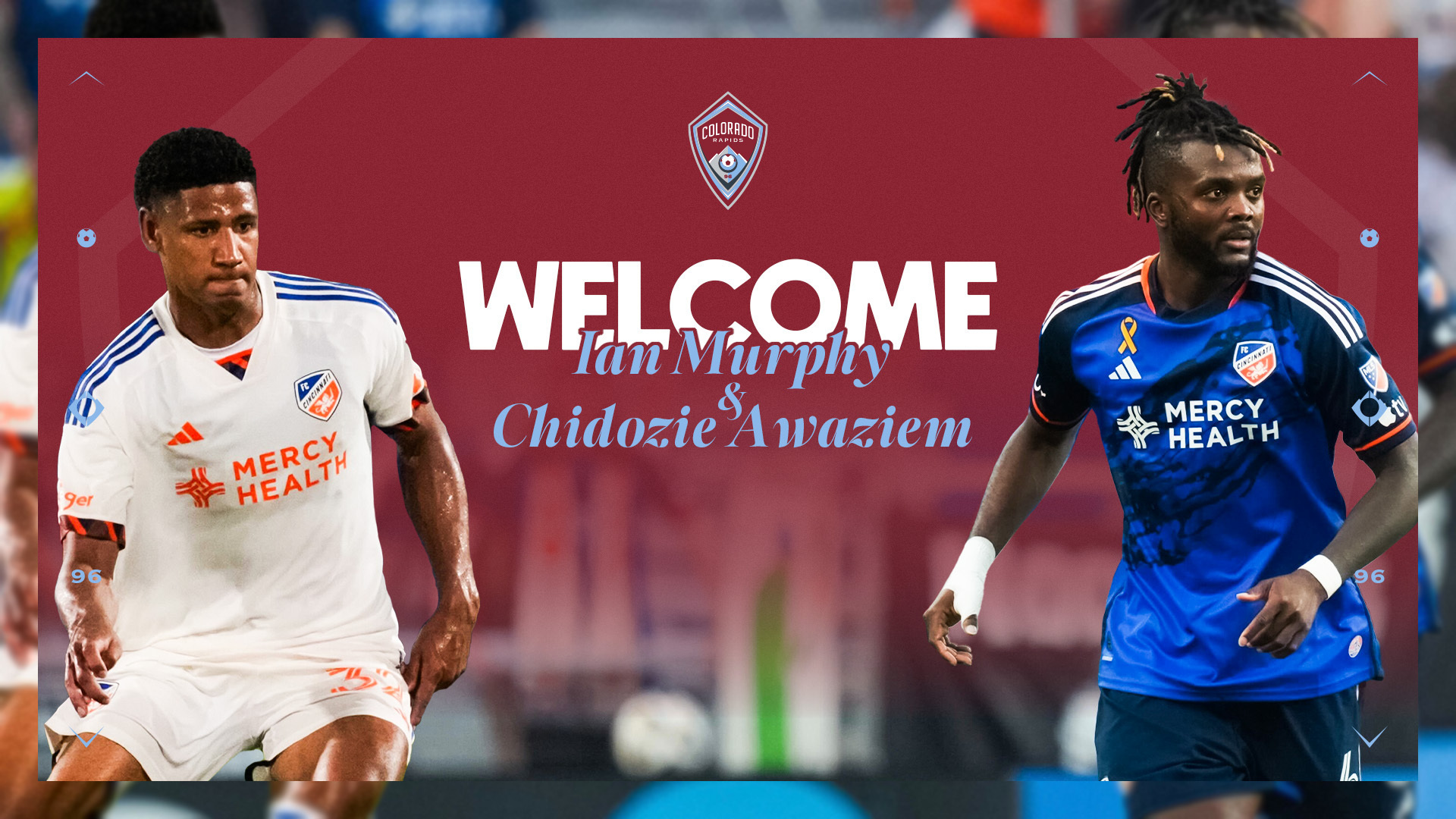 Welcome Ian Murphy & Chidozie Awaziem