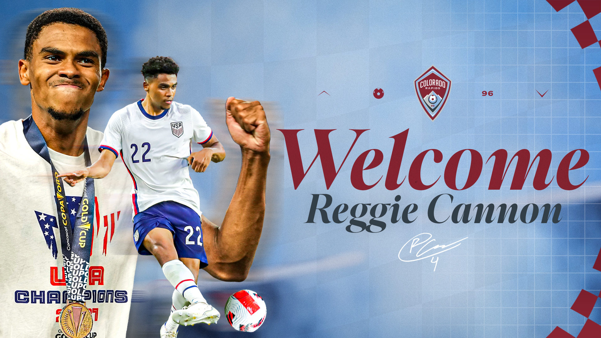 Colorado Rapids Sign Defender Reggie Cannon